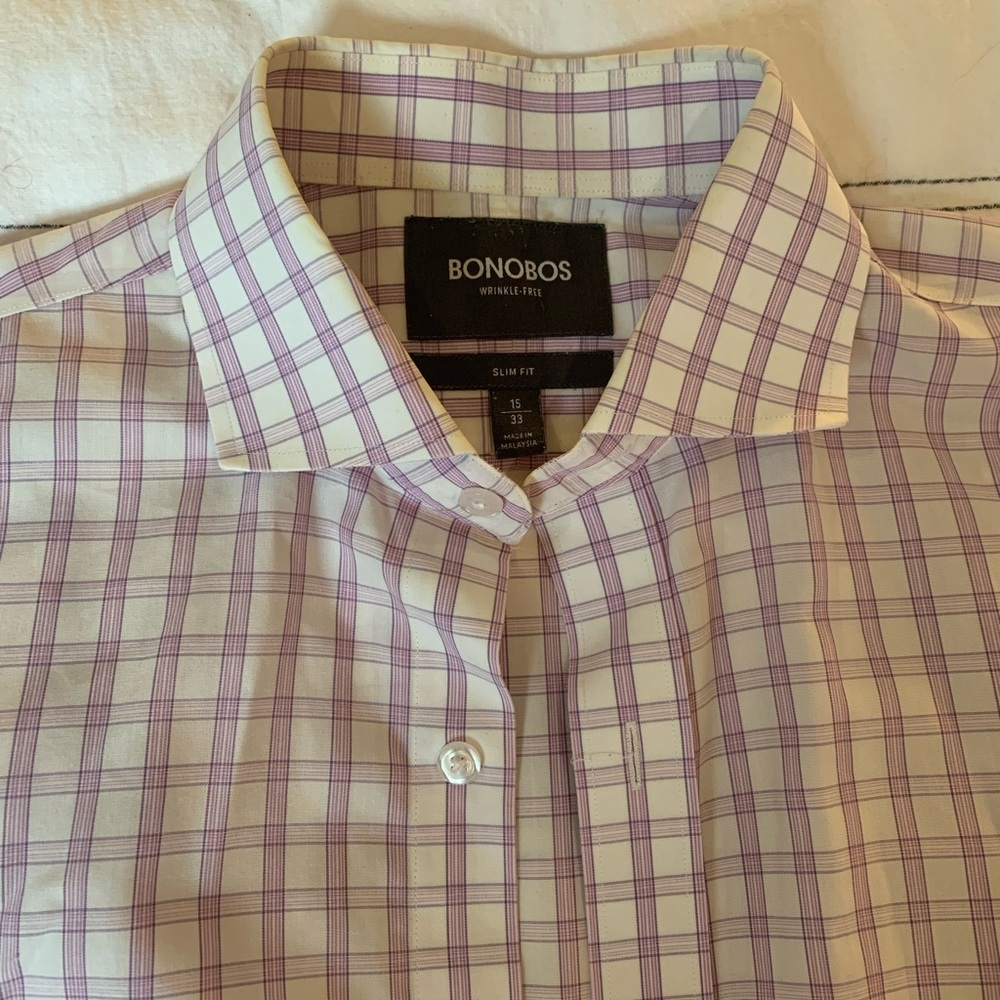 Bonobos wrinkle -free slim fit shirt